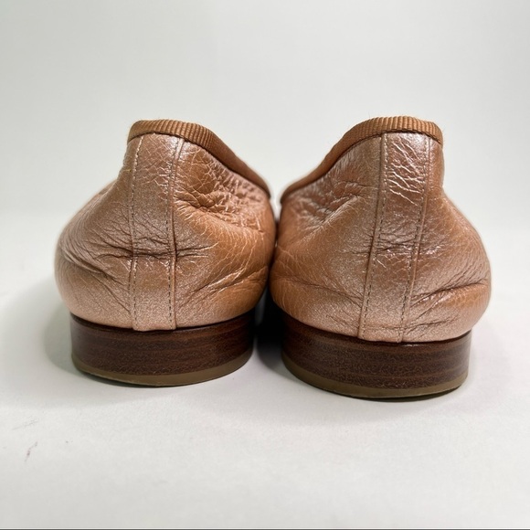 CHANEL Metallic Pink Flats - Picture 4 of 13